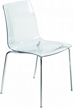 Стул прозрачный X-Treme S хромированный, прозрачный