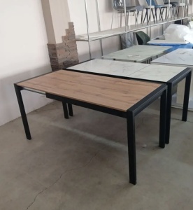 Стол ЭТНО 112 цвет САБИЯ / Черный каркас