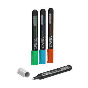 Набор меловых маркеров CRETA COLOUR MIX, 4 цвета