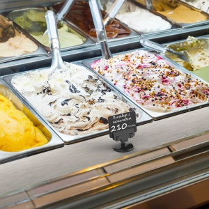 Ценникодержатель магнитный поворотный MAG-BASE-CLAMP ножка 0 мм, цвет черный