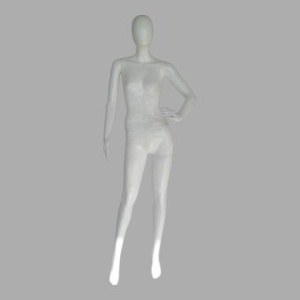 FA-15-W/B Манекен женский глянцевый без лица 175/75/57/85