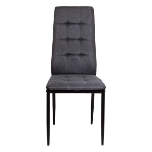 Стул SKY, серая ткань Seattle-005/черный