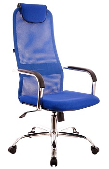 Кресло руководителя Everprof EP-708 TM Сетка Синий