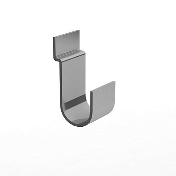 F321c Крючок для картин, хром для экономпанели