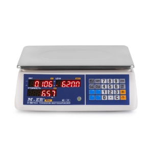 Торговые настольные весы M-ER 223 AC-32.5 "Mary" LED