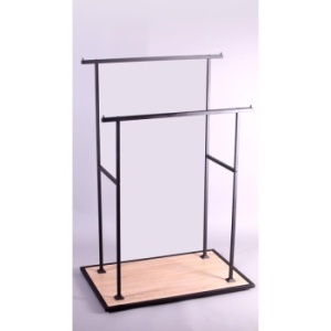 Бэст-06 Стойка вешалка (вешало) напольная для одежды цвет Венге