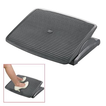 Подставка для ног BRAUBERG офисная, 45х35 см, регулируемый угол наклона, фактурная, 531496