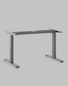 Подстолье для стола с электроприводом и регулировкой высоты, 2 мотора, память 4 уровня высоты, серый