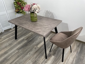 Стол БРИК М (BRICK M) 140 Оникс / Черный