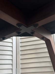 Стул КРИСТИАН (CRISTIAN) цвет БЕЛЫЙ White A2635-1A, букле / орех, ®DISAUR