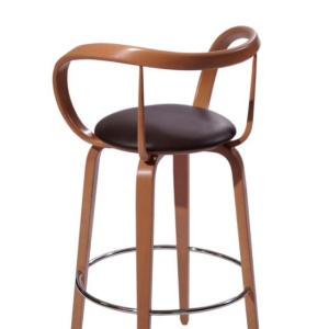 Стул барный Ува L, коричневый/ шоколад