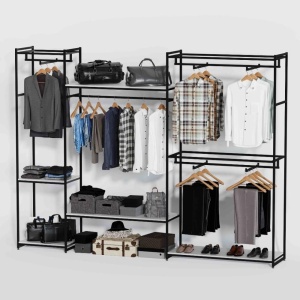 Стеллаж Лофт для одежды КБ-2208