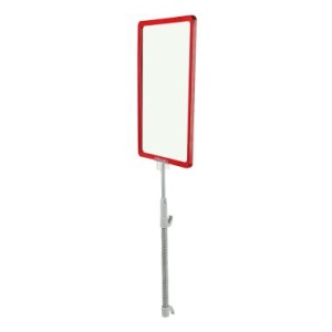 Стойка на проволочную корзину с трубкой CROCS-FIX-T с рамкой PF-A4, цвет красный