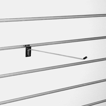 A293c/6p Крючок, длина 250мм, d=6мм, без наконечника, хром