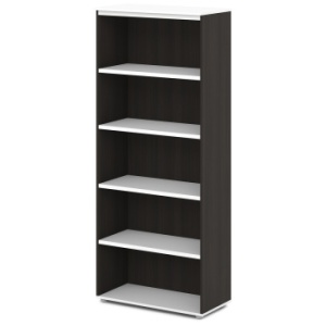 Стеллаж высокий S-63 Сентида - Sentida (Восприятие) цвет Дуб Честерфилд и Белый