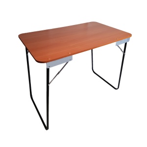 Стол садовый складной, коричневый, лдсп