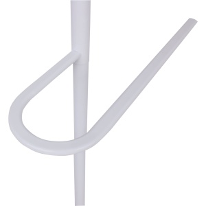 Вешалка напольная костюмная Evan, белый, металл