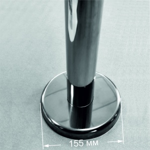 SW.050.320-P.UN \ Столбик универсальный 50/32 (для крепления муфт с 3-х сторон) (кругл. осн.)