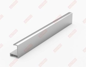 Профиль Нельсон ПН-01 анодированный матовое серебро, длина 3,05 м