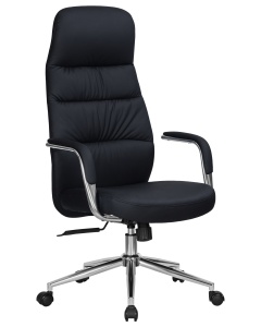 Офисное кресло для руководителей DOBRIN NERO, черный (RXT051-21)