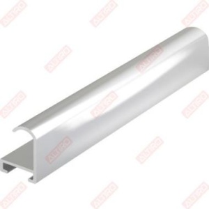 Профиль Нельсон ПН-02 анодированный глянец серебро, длина 3,05 м