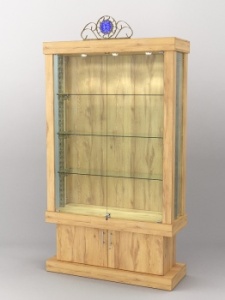 Витрина "Империя" №3-6, Дуб Золотистый