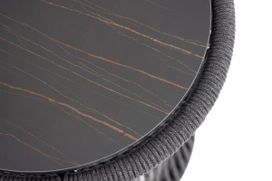 "Романо" журнальный стол из HPL круглый Ø45 H47