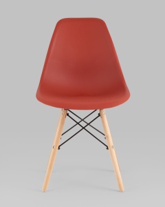 Стул Eames Style DSW терракотовый x4 (разборный каркас)