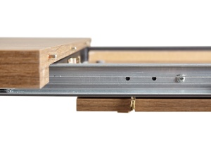 Стол ЛОФТ 160 Дуб Канзас/ Черный