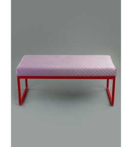 Банкетка Марсей 95-44 (розовый/красный)