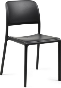 Стул пластиковый Riva Bistrot антрацит