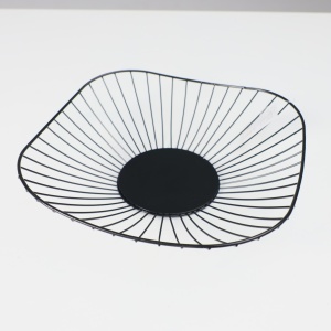 Ваза для фруктов FRUITY 1, черный, 27,5*11*6,5 см