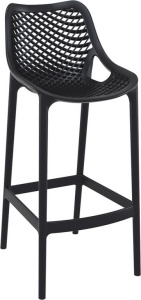 Стул пластиковый барный Air Bar 75 черный