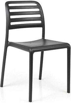 Стул пластиковый Costa Bistrot антрацит