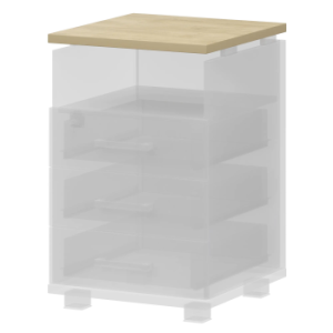 Крышка тумбы Аргентум НТ-320.45 Баттл Рок