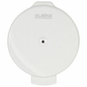 Диспенсер для туалетной бумаги LAIMA PROFESSIONAL ORIGINAL (Система T8), белый, ABS-пластик, 605769