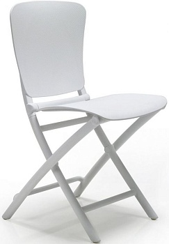 Стул пластиковый складной Zac Classic белый