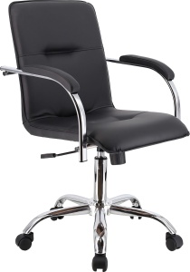 Кресло Everprof Samba T Экокожа Черный