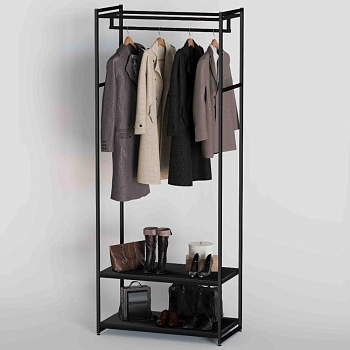 Стеллаж для одежды A2290-09-ЧЧ 220х90х45