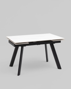 Стол Нэд 120-180/80/76 см столешница керамика Snow Mountain Stone