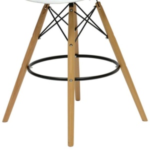 Барный стул LongMold, белый