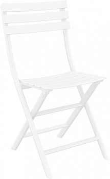 Стул пластиковый складной Helen белый