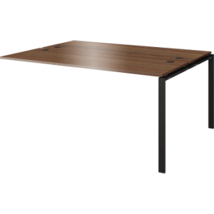 Модуль двойной на 2 рабочих места Арго-М АМБЭ-002 Орех гварнери/Белый