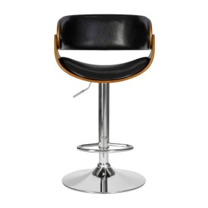 Барный стул крутящийся 5078 коричнево-черный