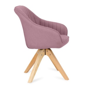 Кресло Raymond, серо-розовый