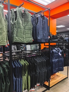 Стеллаж для одежды в стиле Лофт A22120-05