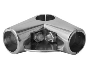 UNO-06 Vacuum Зажим вакуум угловой для труб в 4-х направл с полкой