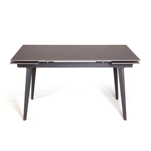 Стол раскладной Бюрен (140+30+30) керамика черный