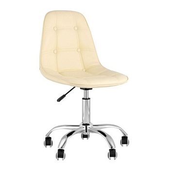 Стул офисный Тейлор экокожа бежевый