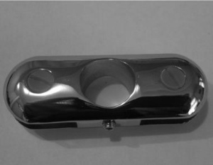 GS-008 Держатель полки двухсторонний на трубу d25 мм